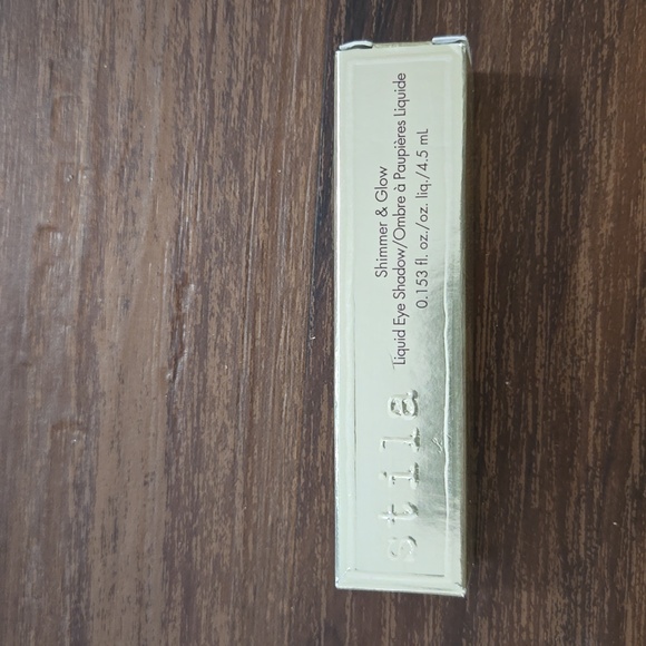 NIB Stila Shimmer & Glow Liquid Eye Shadow Color Kitten 0.153 oz. / 4.5mL - Picture 2 of 8